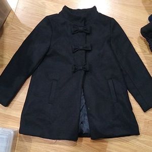 Girls Black Coat size 5t